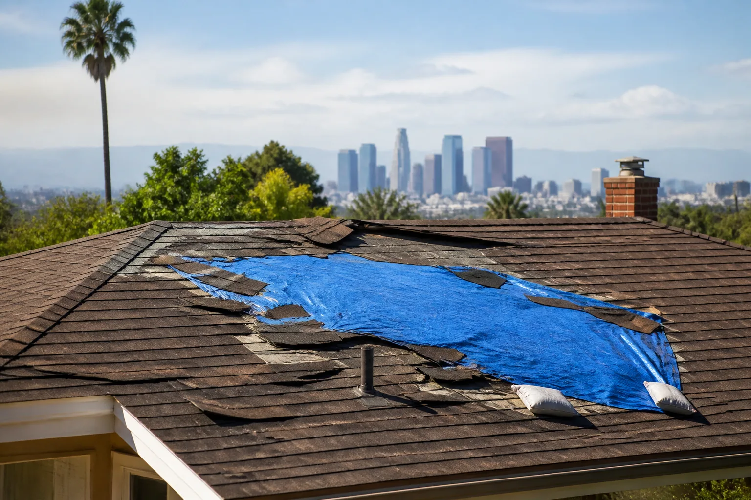 Emergency Roof Repair Near Me: What Los Angeles Homeowners Should Do First