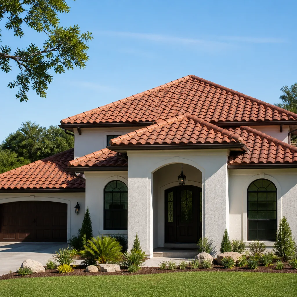 Tile roofing